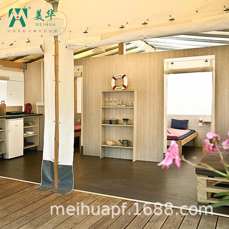 Tienda de Campaña ecológica hotel cómodo padre-hijo música camping Hotel tienda de campaña casa de lujo salvaje fabricante de lujo ligero