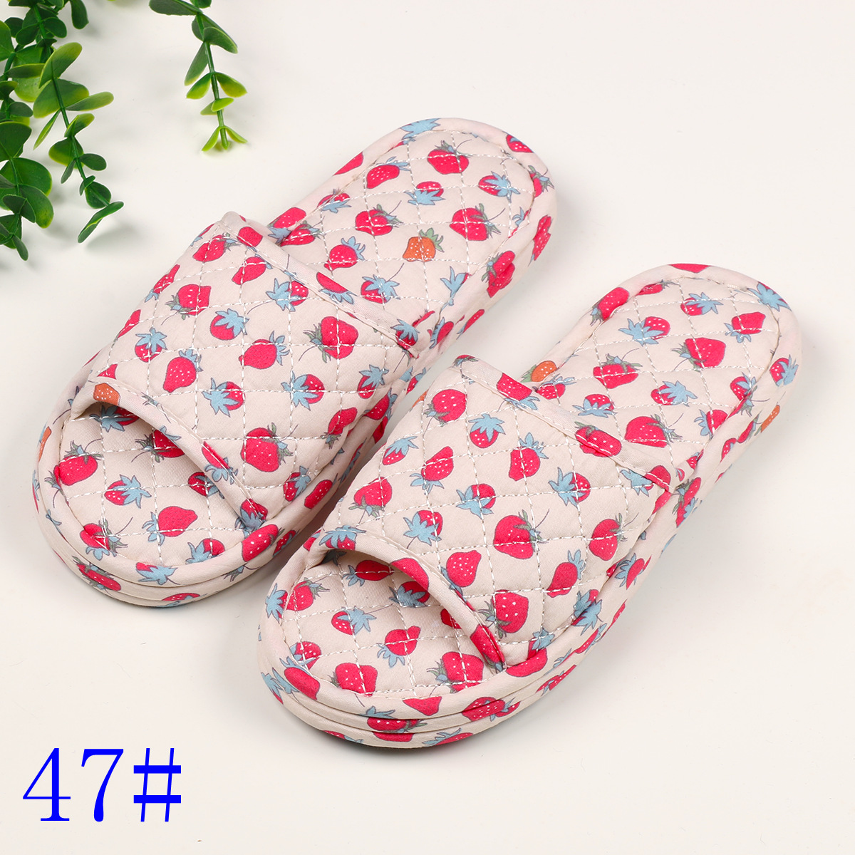 삼겹 꽃무늬 원단 여성용 47