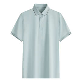 霞湖世家凉感polo衫男士T恤Polo衫夏日防晒凉感透气翻领短袖180A