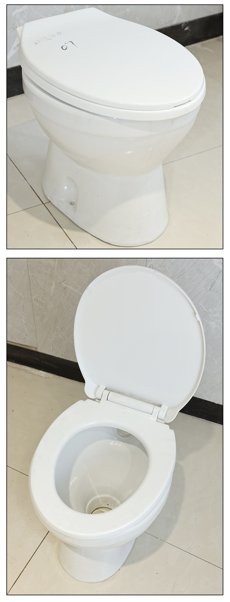 In rural areas, household ceramic toilets that do not require flushing, wide-mouth dry toilets, and squat toilets have been transformed into sitting toilets undefined