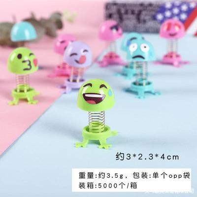 3T Assemble Spring Villain Tricky Funny originality Strange new kindergarten children Toys bounce spirit a doll