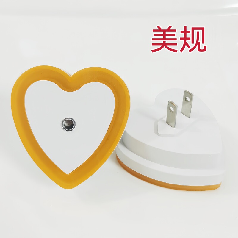 創意的なledの四角形の光制御の感応の小さい夜の明かりは電気を挿します。|undefined