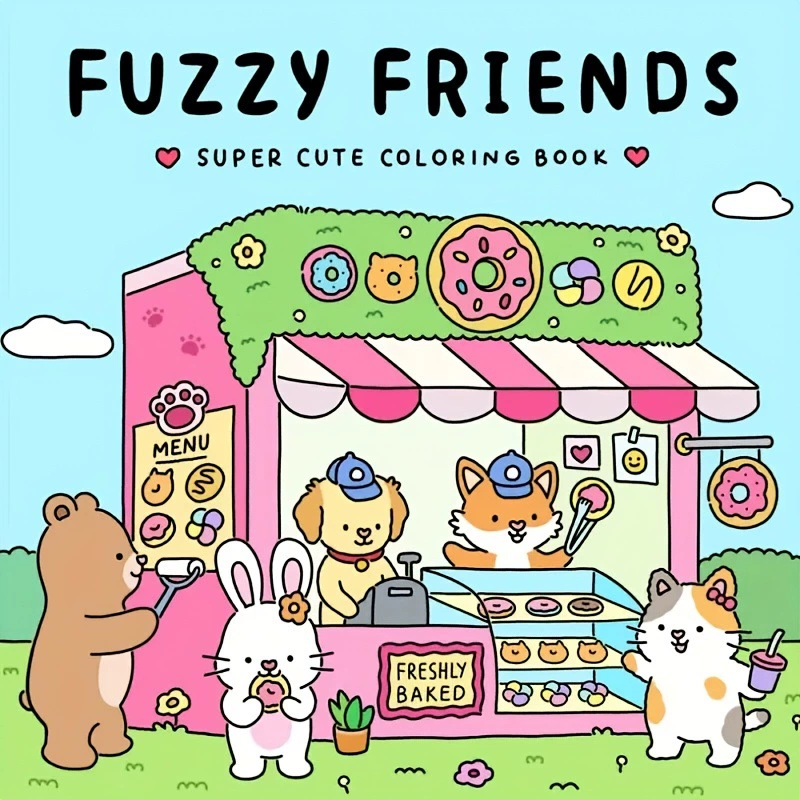 Раскраска (CocoWyo) Spooky Cutie — взрослая и подростковая граффити-иллюстрационная книга, различные цвета обложки