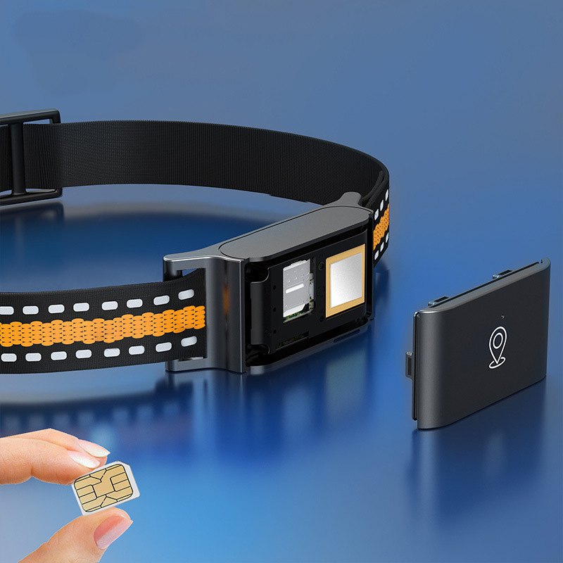 Nuevo rastreador GPS transfronterizo ubicación anti-perdida collar trayectoria histórica valla electrónica localizador de mascotas 4G _