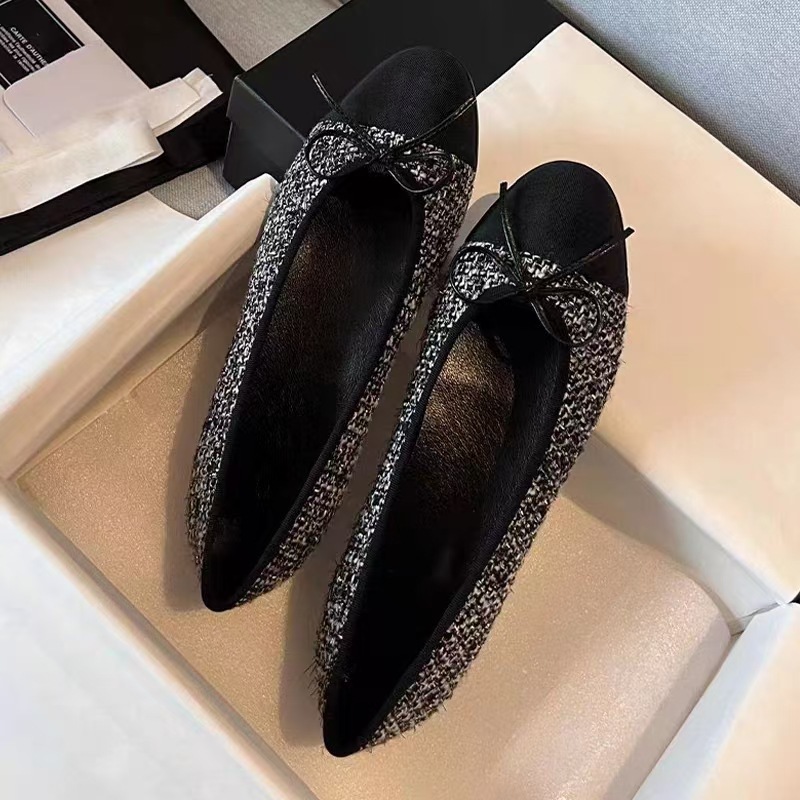 【新色入荷】Xiaoxiangfeng シングルシューズ レディース 本革 フラットシューズ レディース 2025 新作 リボン バレエシューズ|undefined