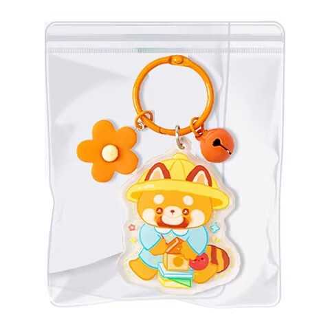 Jewelry storage sealable bags, PVC transparent self-sealing bags, cards, jewelry, collectibles, squeeze-on stickers with hanging loops and anti-oxidation feature.