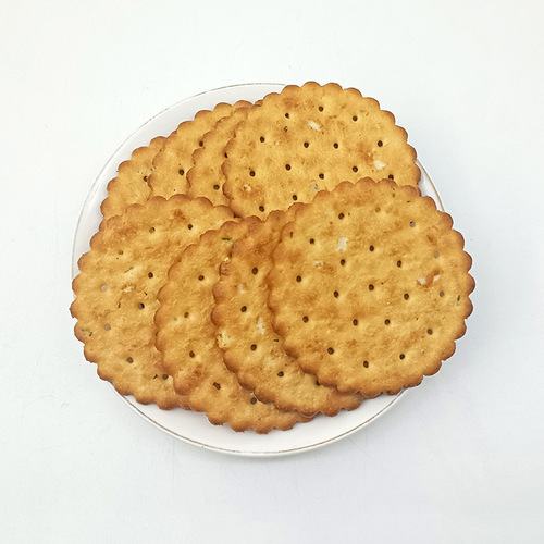 Guojiahui chive salty crispy milk salty soda biscuits bagged Internet celebrity afternoon tea snack casual snack biscuits