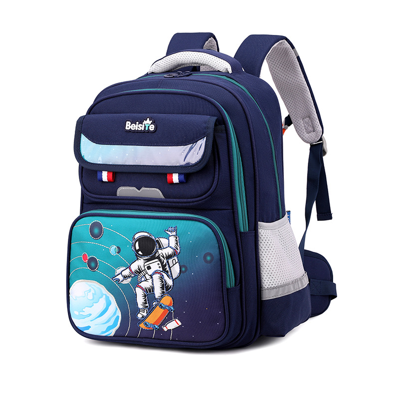 Mochilas escolares para estudiantes de primaria de primer a tercer a sexto grado, niños, impermeables, reducción de carga, protección de la columna, mochila, niñas de 6 a 12 años