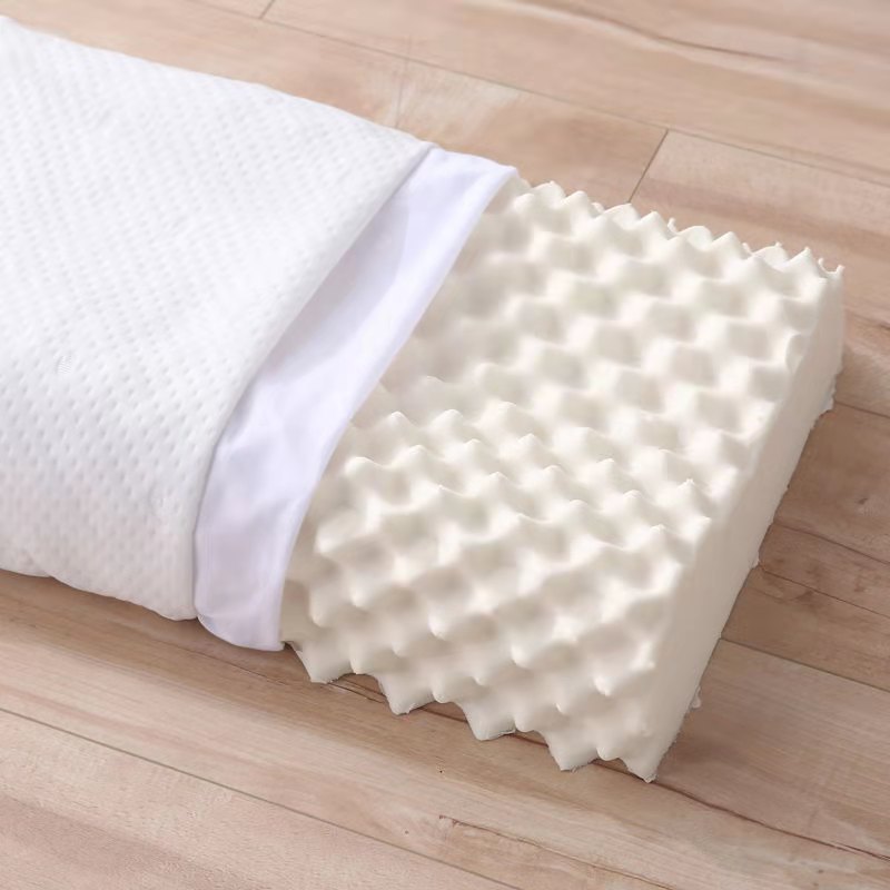 Latex pillow Langya style comes with inner and outer pillowcases