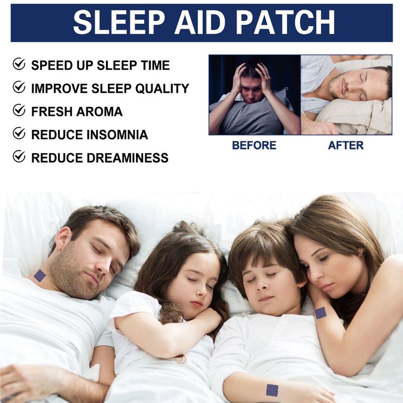 クロスボーダー BUPY スリープケアパッチ、優しいケア、毎日の夜の休息、体のなだめ、夜の補助睡眠パッチ|undefined