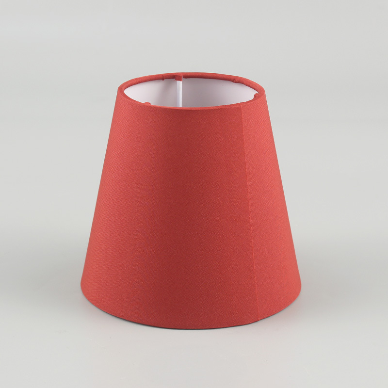 Nueva etiqueta plana Pantalla de fábrica al por mayor de lino lámpara de mesa lámpara de pie pantalla sala de estar dormitorio accesorios de la lámpara de tela