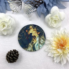 殺破狼 日常相處系列 顧昀長庚 磨砂閃吧唧徽章超大鐳射流星閃卡