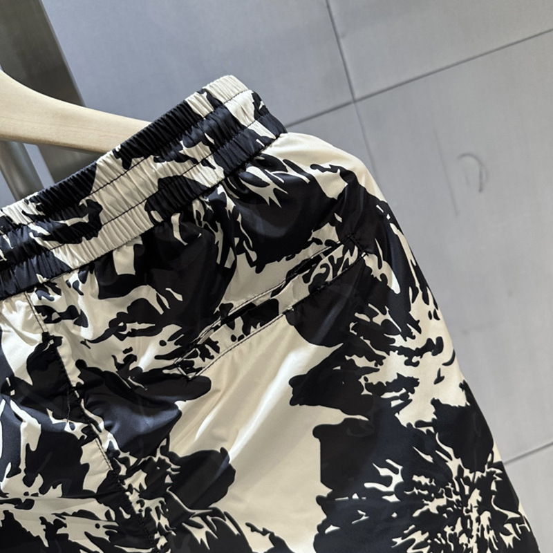 Men's Quick Dry Lightweight Floral Print Shorts Casual Straight Leg Summer Beach Outdoor Walking Shorts_viptrois.com