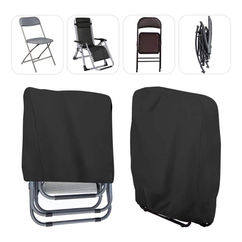 Terrace Lawn Foldableing Chair Cover Waterproof Foldableing Lounge Chair Dust Cover Chair Cover Drop Shipping Sun Protection