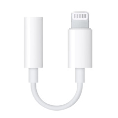 3.5mm回転lightningオーディオ中継線携帯電話イヤホン変換コネクタはアップルiphoneアダプタを適用する