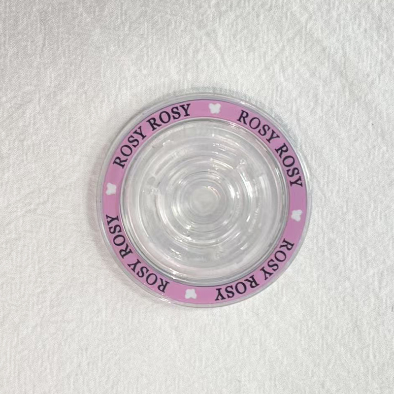 Chasis de succión magnética magsafe Airbag móvil base transparente accesorios de succión magnética goteo pintado redondo