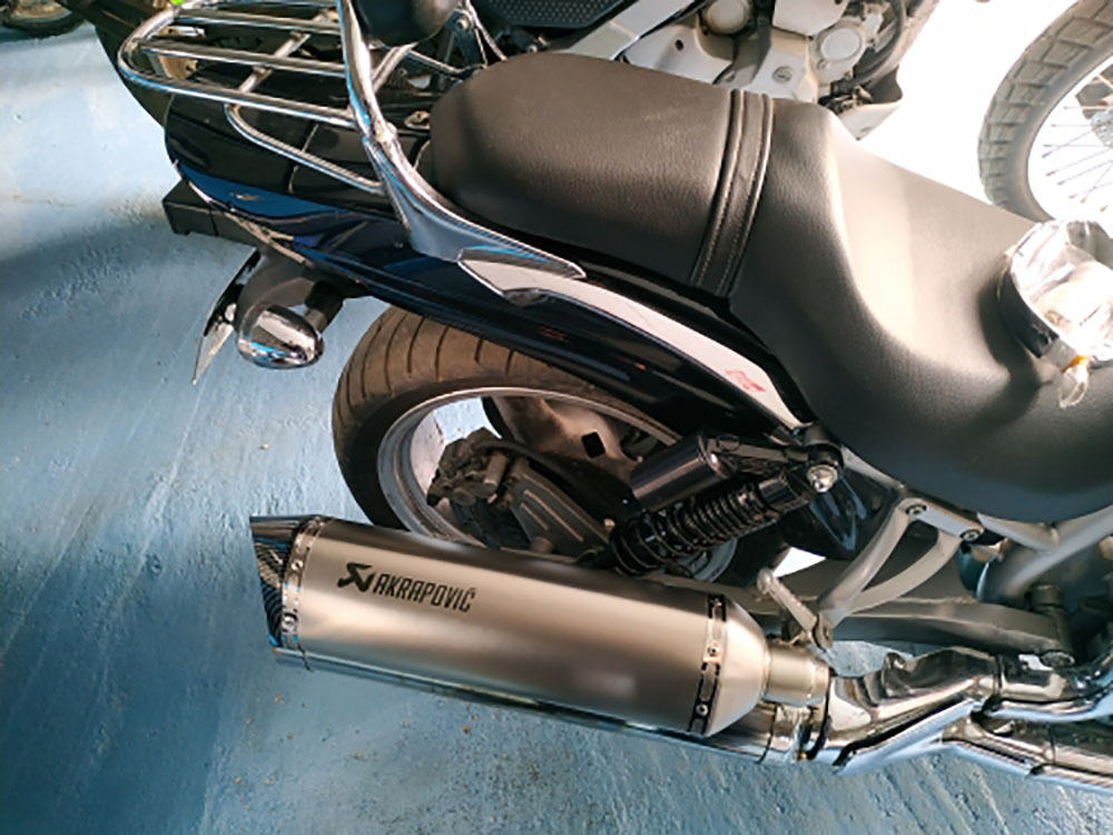 570mm/470mm universal motorcycle modified exhaust pipe large displacement exhaust pipe Yamaha Kawasaki scooter