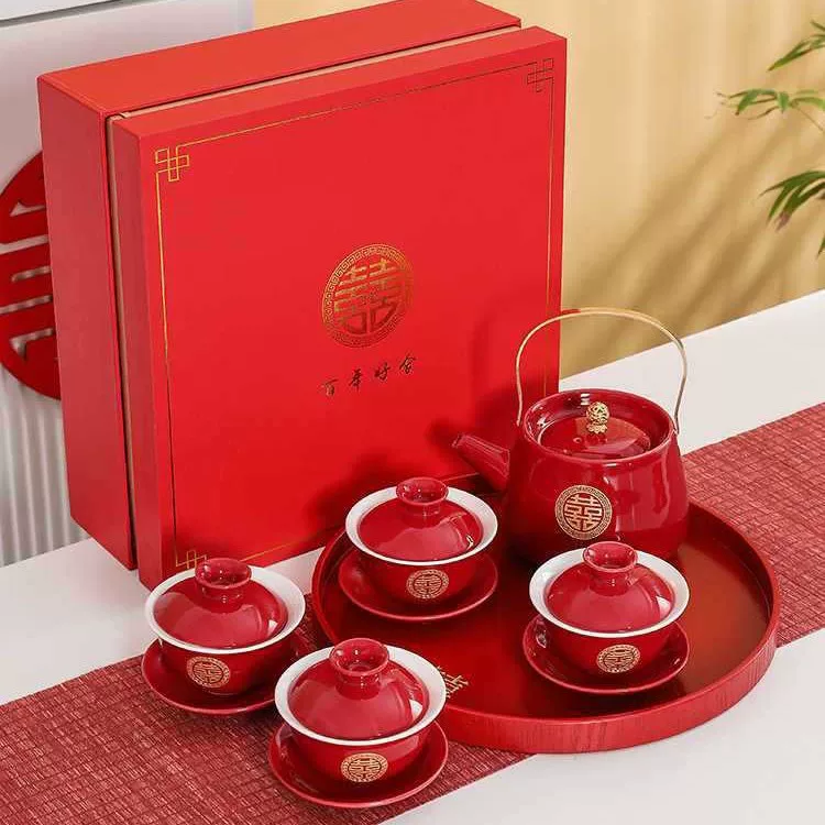 Tea cup, tea set, teapot, gift box