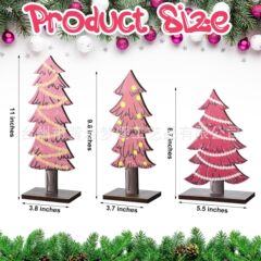 クリスマスの田舎の木製クリスマスツリーのデスクトップ装飾品農家の食卓センターの木製装飾品が国境を越えて人気がある