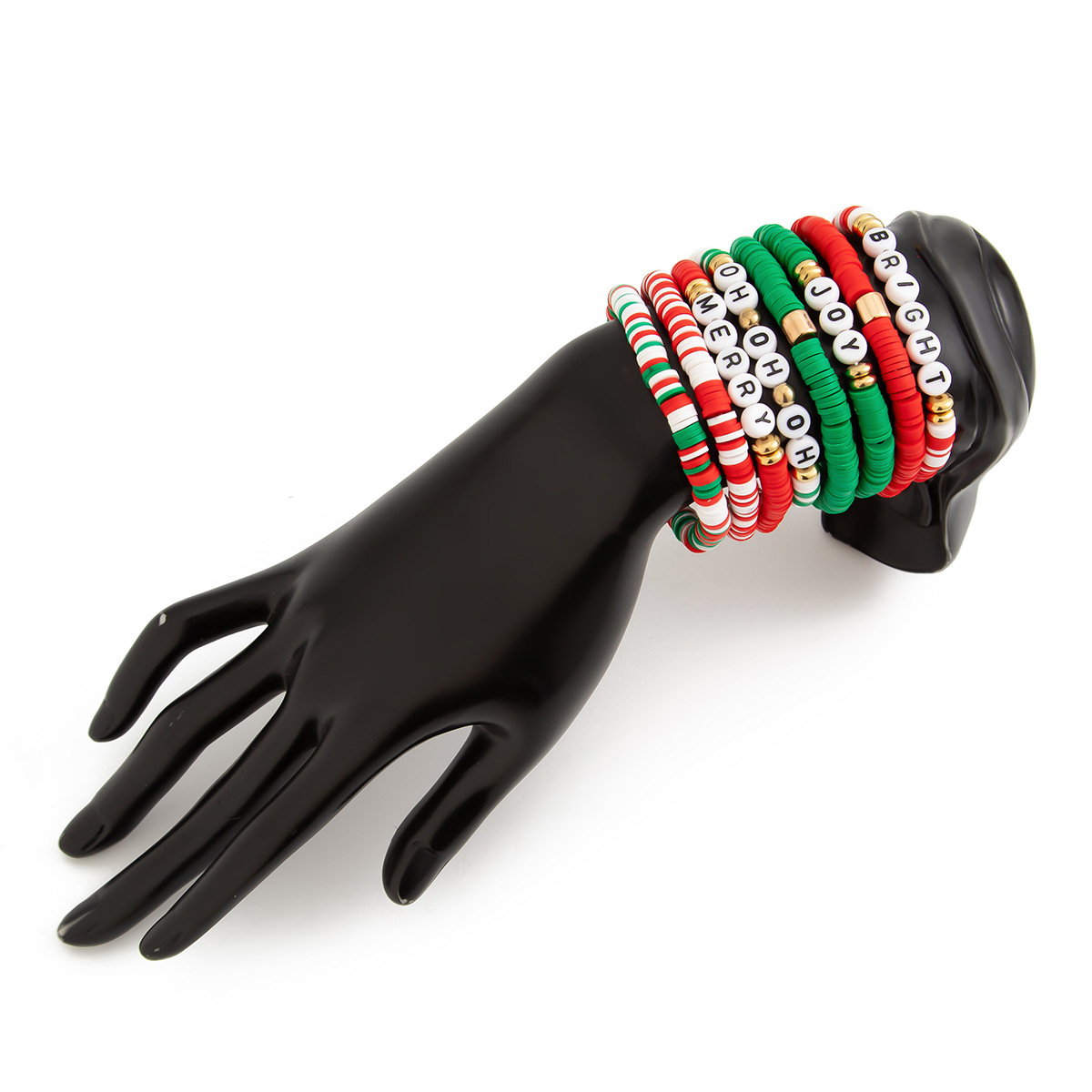 47g Weight Christmas Festival Women's Gender Cute Style Cute Beaded Bracelets Wholesale 6