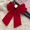 Black hairgrip with bow, hairpins, brand hair rope, Korean style