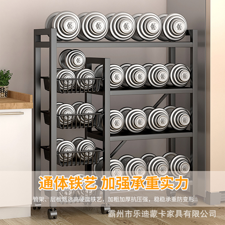 Cocina plegable giratoria cesta de verduras estante de almacenamiento piso multi-capa estante de almacenamiento de verduras hogar olla horno de microondas estante de almacenamiento