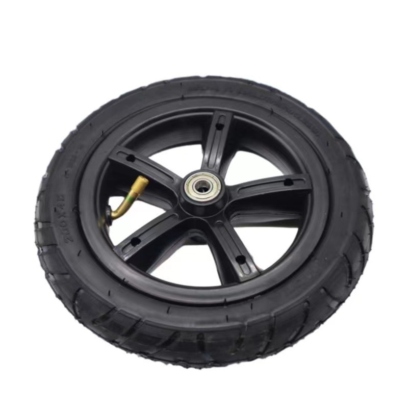 8X11/4(200*45) Electric Scooter Wheel Pneumatic Tire Inflatable Full Wheel Inner and Outer Tire (Inner Diameter 8mm)