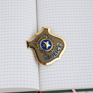 European and American foreign trade cross-border animation movie crazy animal city brooch POLICE rabbit Judy cos clothing badge