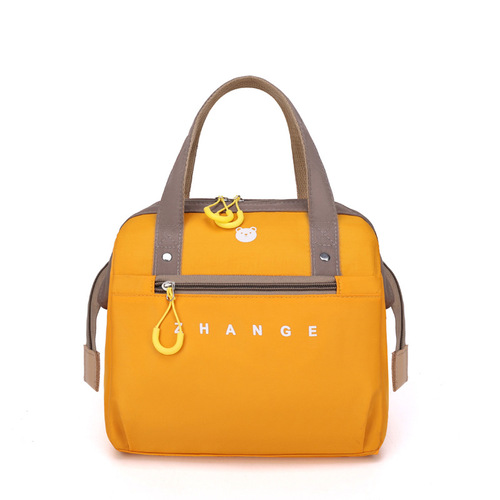 Lunch bag with meal prep, aluminum foil insulation, keeping hot and cold, portable office lunch box, picnic bag, thick bento bag for students