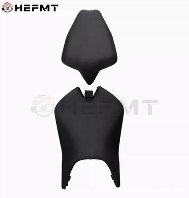 Motorcycle cushion – seat cowl, model years 2020-2025 - classic-black-model-set-of-front-and-rear-seat-cushions