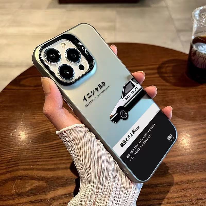 Nuevo Japón y Corea del Sur para iphone16 funda para teléfono móvil Apple 15promax/14 anti-caída 13pro12 galvanoplastia 11xr