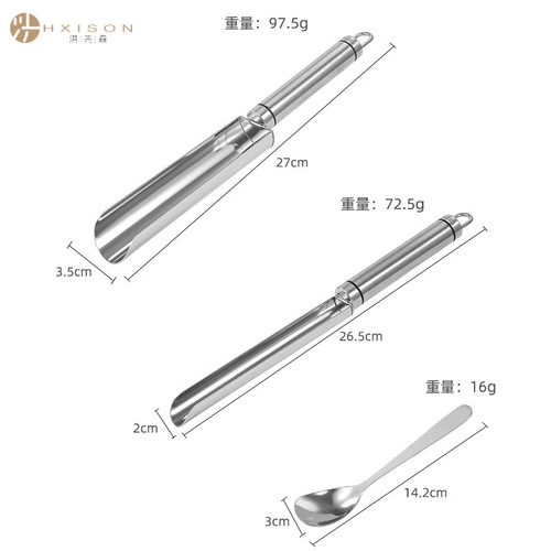 304 stainless steel meatball and shrimp slider household gadget kitchen fish ball and fish meatball maker creative