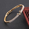 Bracelet, sophisticated fashionable jewelry, factory direct supply, diamond encrusted, simple and elegant design