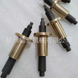 45钢T8丝杆丝杠粗牙T型螺纹全扣丝杠高强梯形丝杆