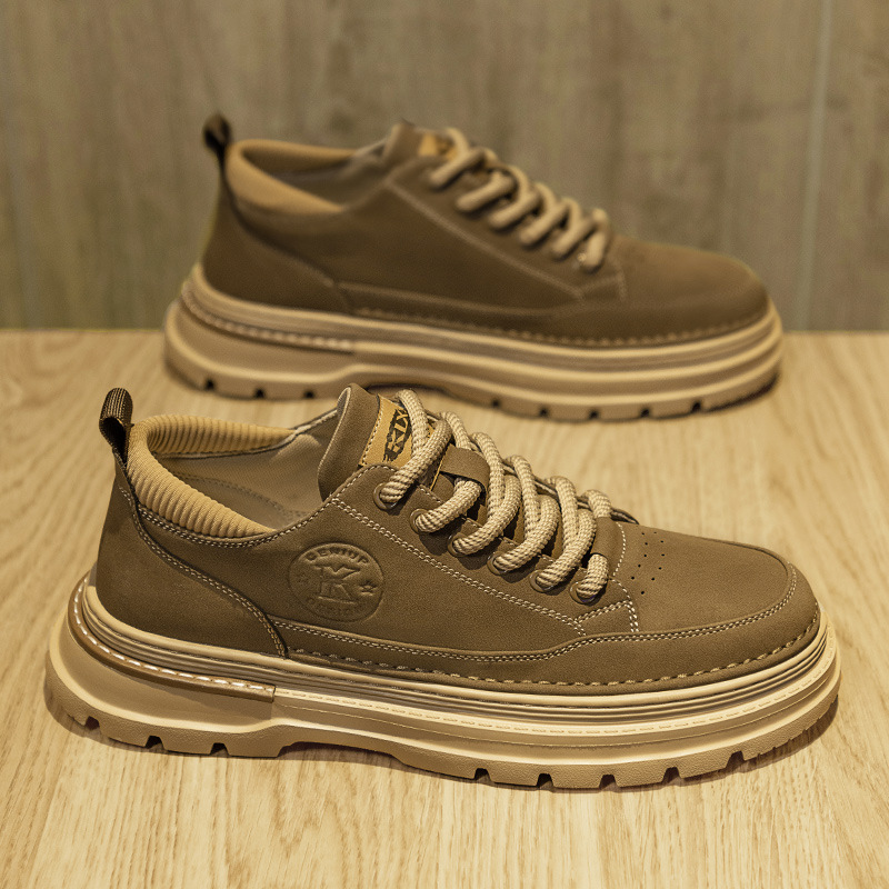 Khaki-low top style 1