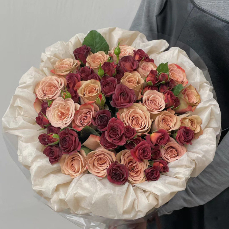 生花包装紙花芸プレゼント花束包装紙包み花材料牛乳綿包み紙珠光シドニー紙|undefined