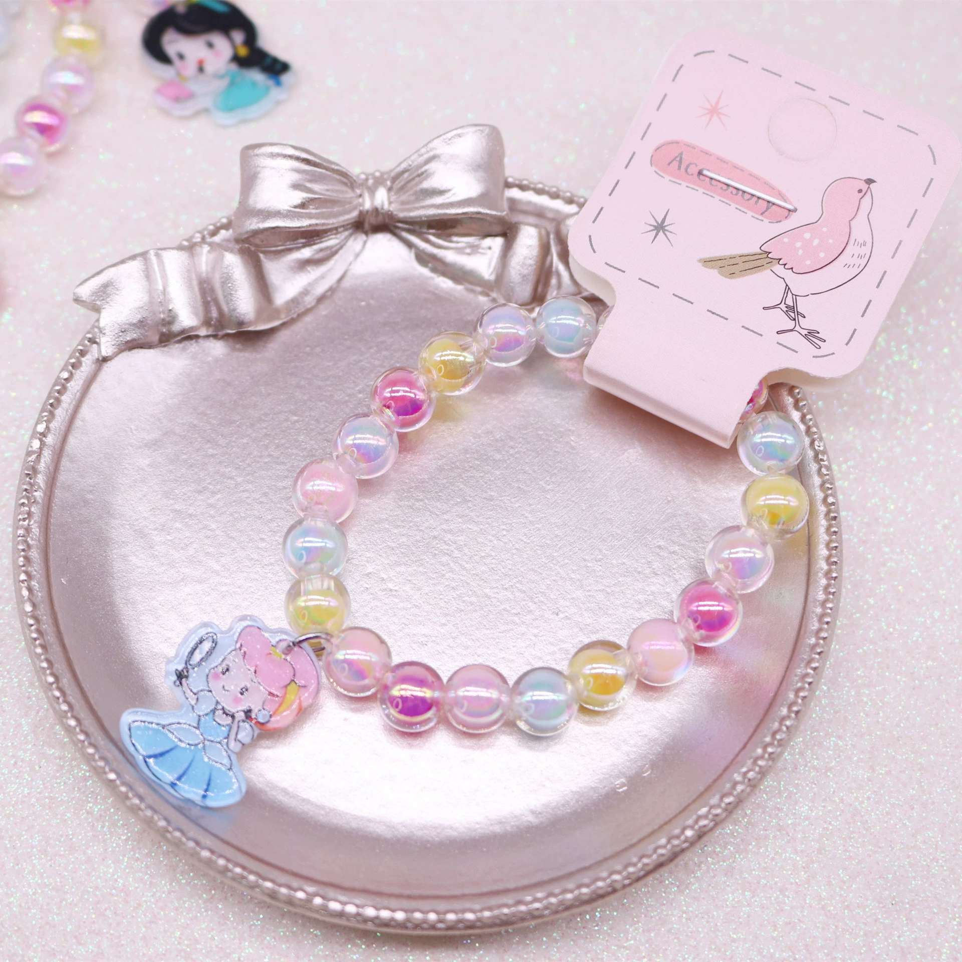 Cartoon children's bracelet for princess