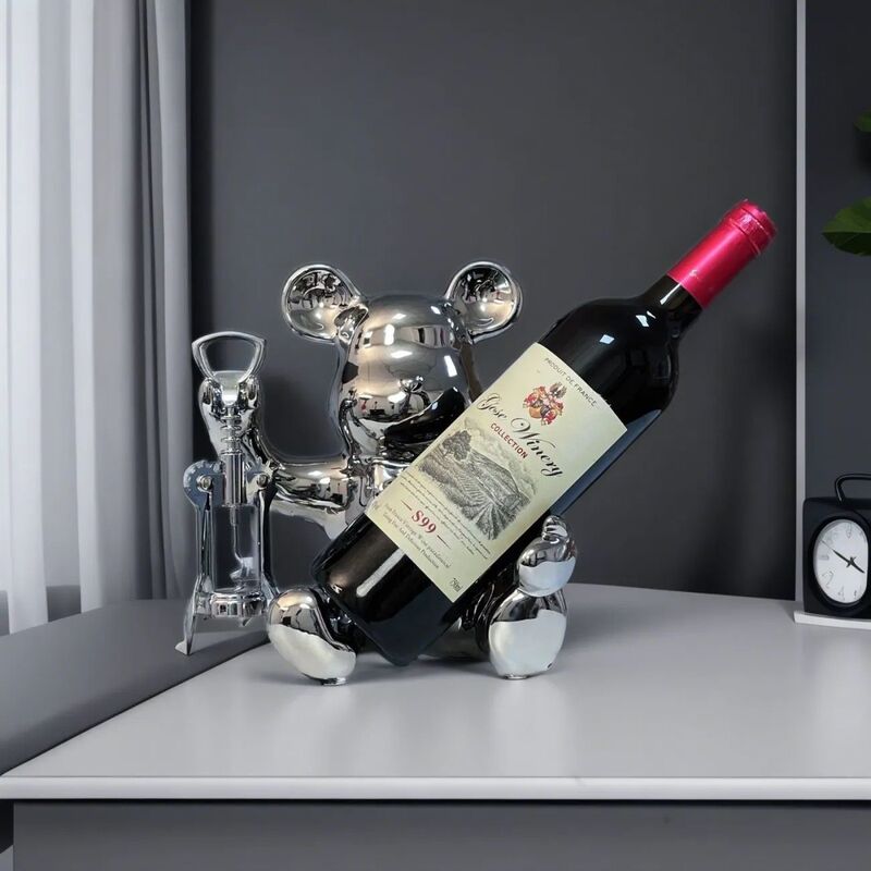 Violent Bear 赤ワインラック リビングルーム テレビキャビネット 玄関装飾 高級 新しいモダンな家庭用品|undefined