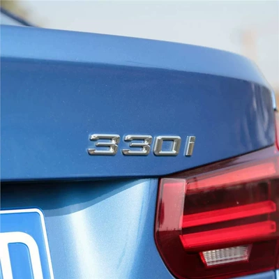 Car logo, 328i, 330i, 335i, 340i car emblems - standard-04-19-330i