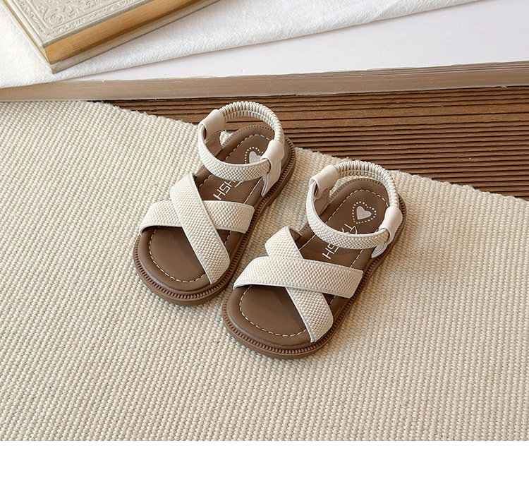 Flicksandaler med mjuk sula prinsess-stil strandskor_voghion.com