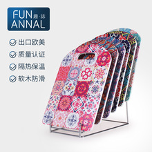 厂家现货隔热垫 创意工艺品陶瓷锅垫 家常日用餐厨防烫煲垫餐垫