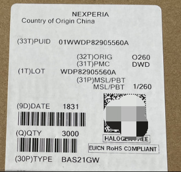 BAS21GW原装正品可长期订货，提供方案技术支持