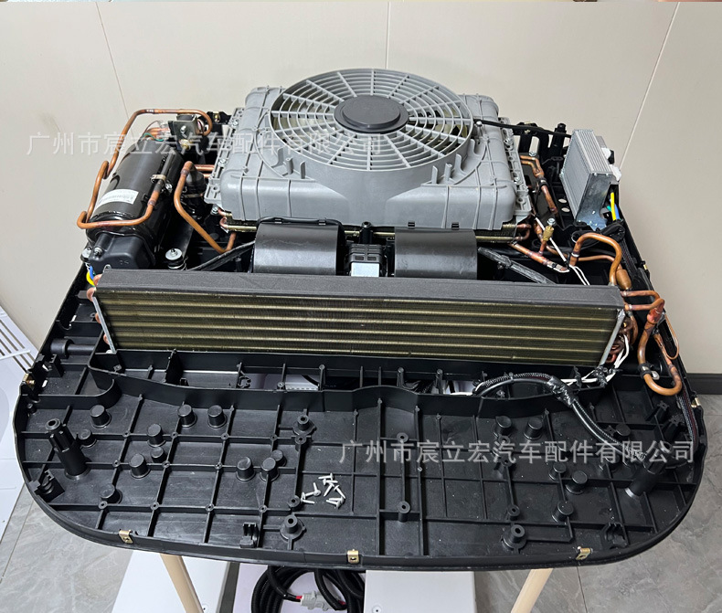 Manufacturer's New Car Heating and Cooling Electric Air Conditioner 12V24V Dual Temperature Roof Truck Rv Dining Car Parking Air Conditioner