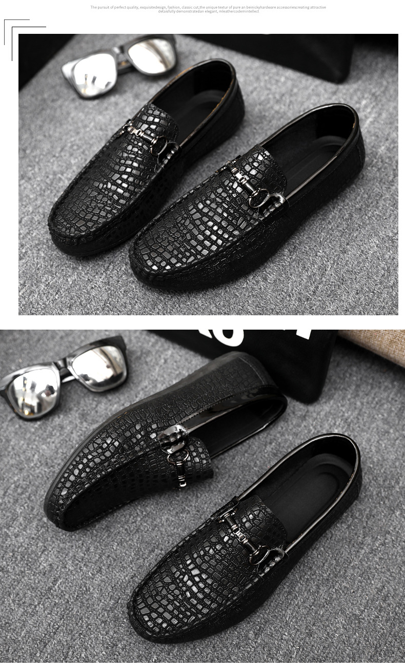 Men's shoes spring new soybean shoes men's low gang footwear breathable lazy shoes a stirrups Le Fu shoes_voghion.com