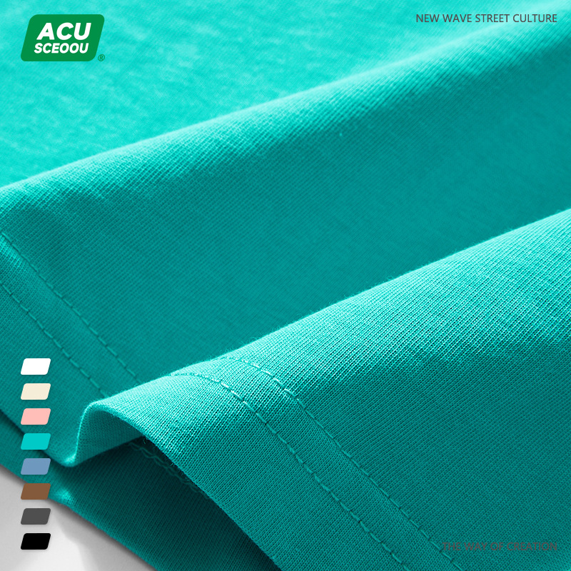 Ropa de hombre ACU | Chaleco de hombre de algodón puro marca de moda sin mangas camiseta de color sólido 2025 verano suelto top de fondo de todo fósforo