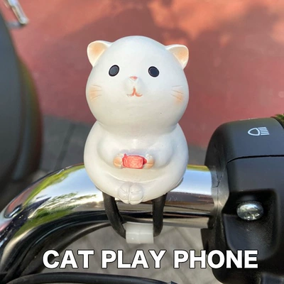Car ornaments: Car Cat Ornaments Motorcycle