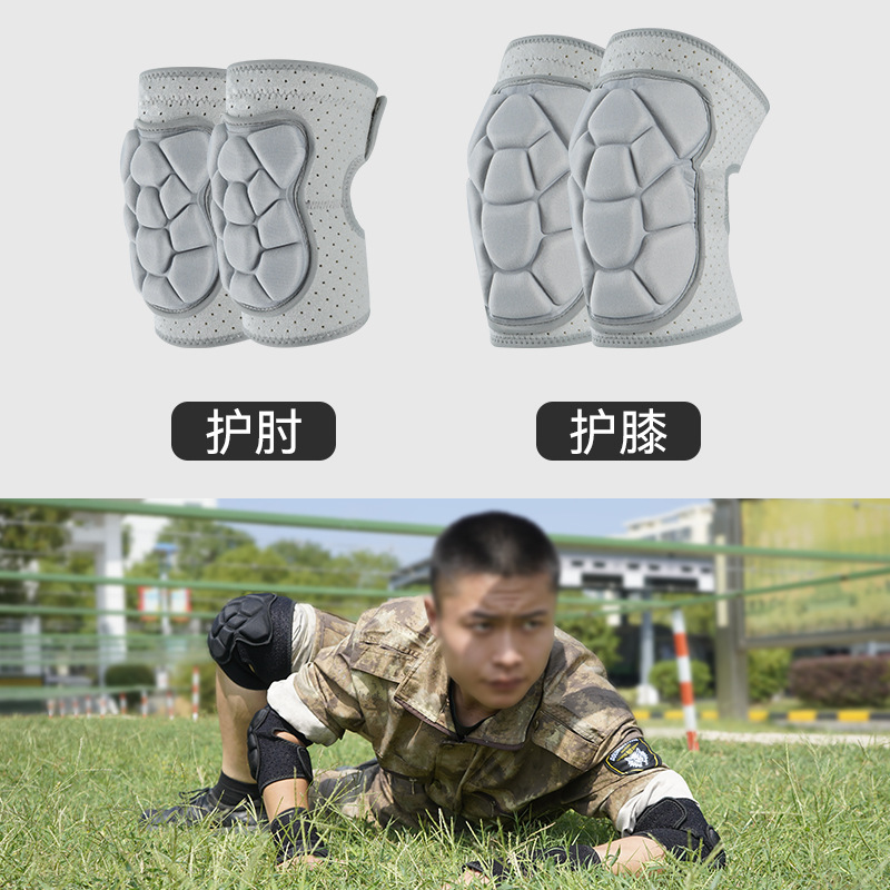 Rodillera codo almohadilla táctica crawling conjunta manga equipo de protección incorporada muñeca conjunta manga motocicleta esquí montar montañismo hombres