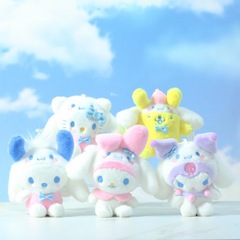 インターネット有名人かわいい子猫ペンダント漫画ぬいぐるみ人形バッグペンダント人形キーホルダー縫いぐるみ人形