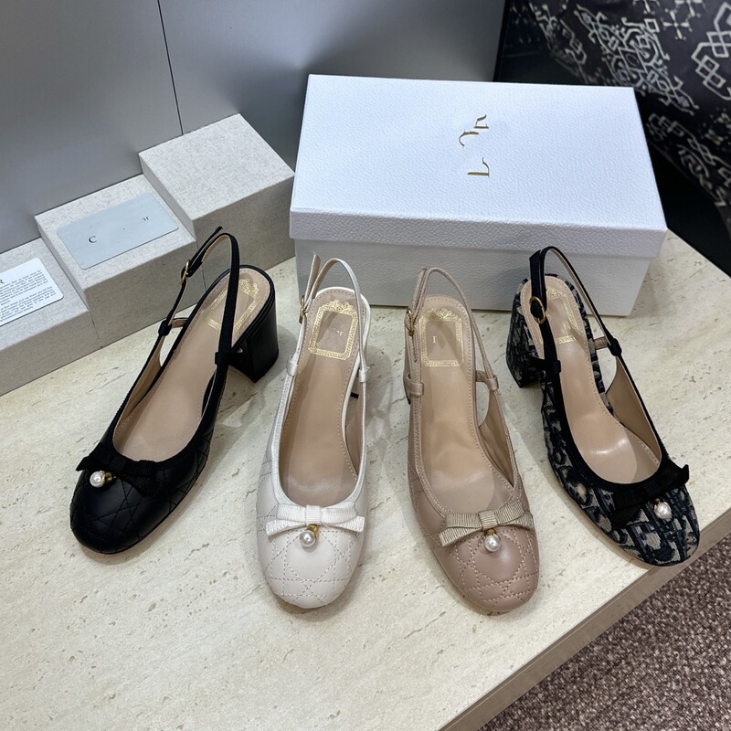Top-tier D-brand comfortable and versatile low-heel outdoor wear 2026 summer new model bow-knot embroidered lattice pattern ballet flats for women Top-tier D-brand comfortable and versatile low-heel outdoor wear 2026 summer new model bow-knot embroidered lattice pattern ballet flats for women