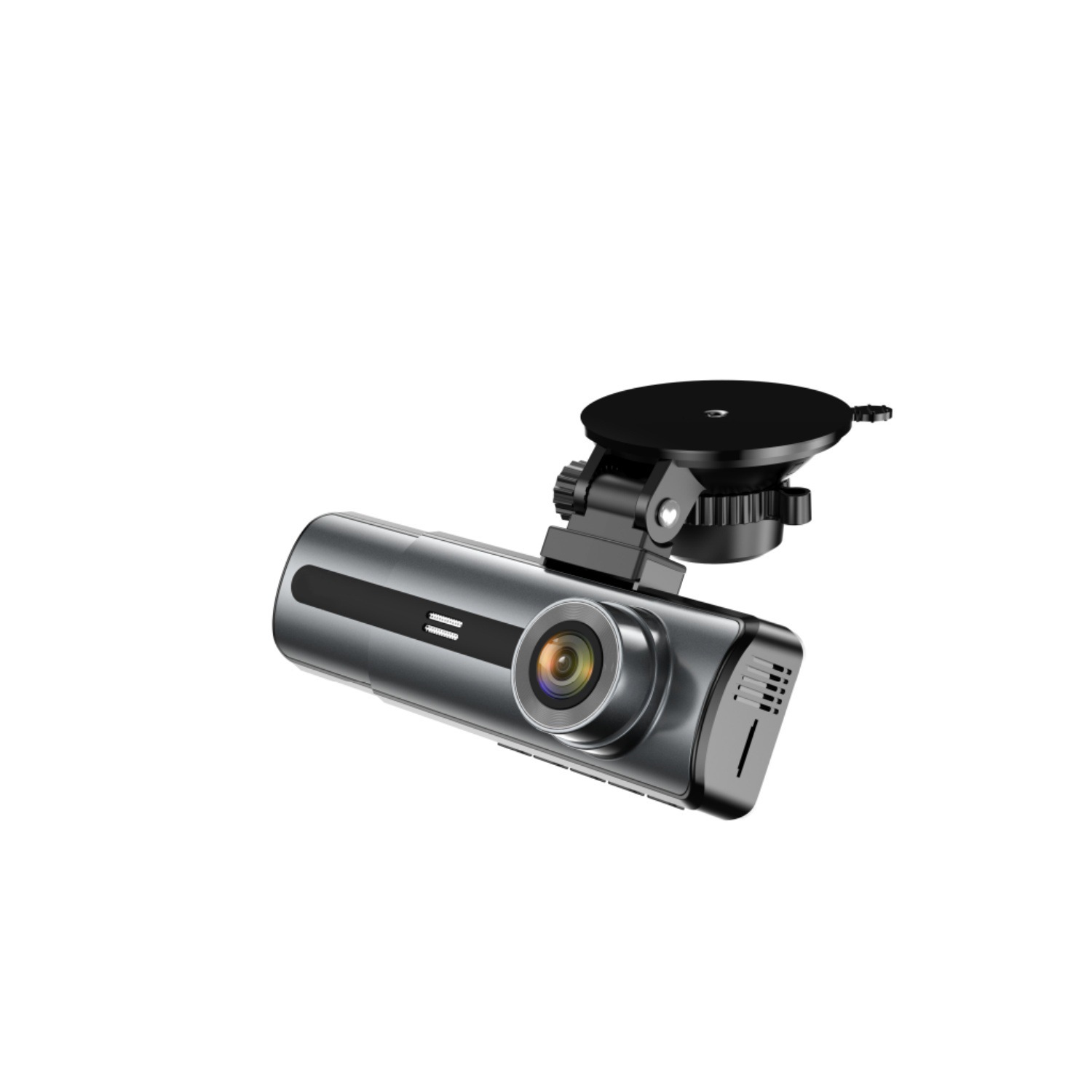 4K Ultra HD Triple-Camera Dash Cam with Wide-Angle Night Vision and Parking Monitoring, Complete Set of Accessories